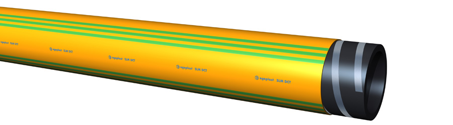 SLM DCT pipe system for gas pipelines