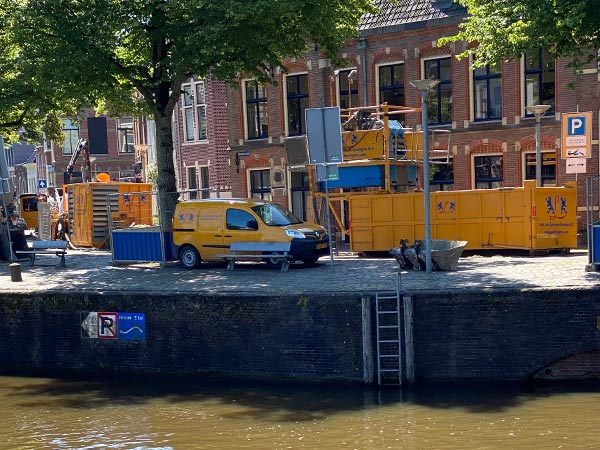 Baustellenequipement in Groningen